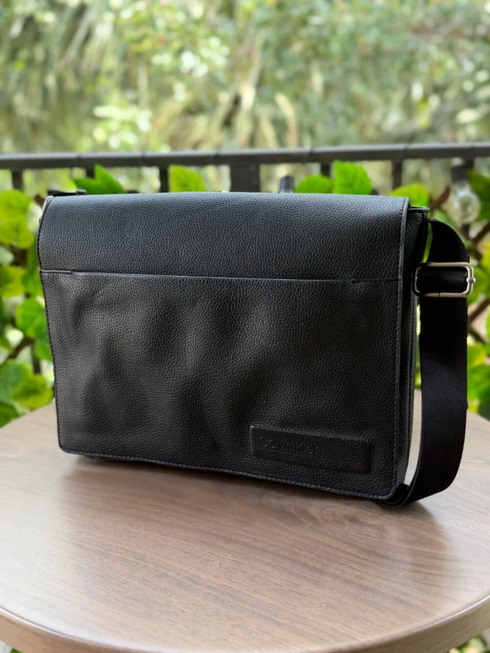 Calvin Klein Black Commuter Bag